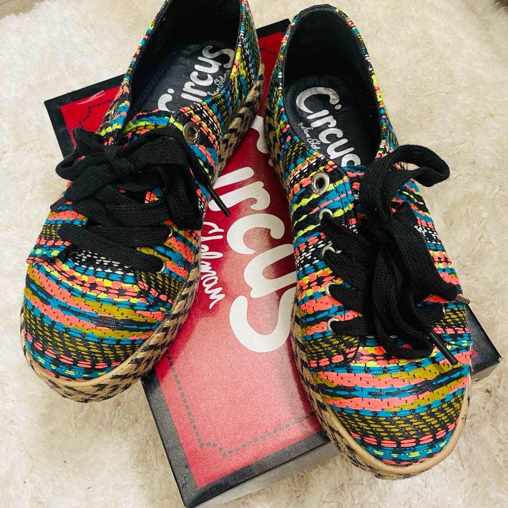 Sam Edelman  circus rainbow shoes